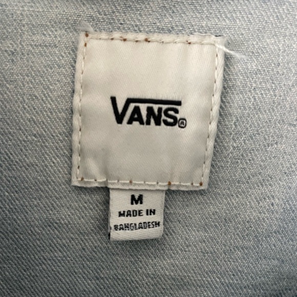 VANS SURF SUPPLY 'LEILA' WOMEN'S DENIM JACKET - WATER WASH Size M - Picture 11 of 14